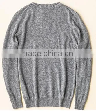 Hot Sale Lowest China Price Fashion Men Thick Cashmere Wool Pullover Sweater photo-5