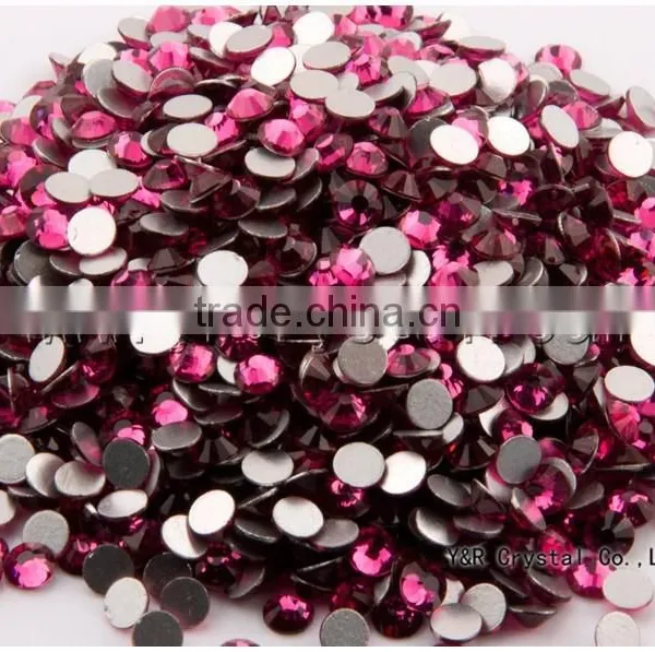 Rose Diamond Shaped Rhinestone Flat Back photo-3