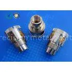 CNC Turning Brass Telecommunication Parts Precision Wire Connectors Custom