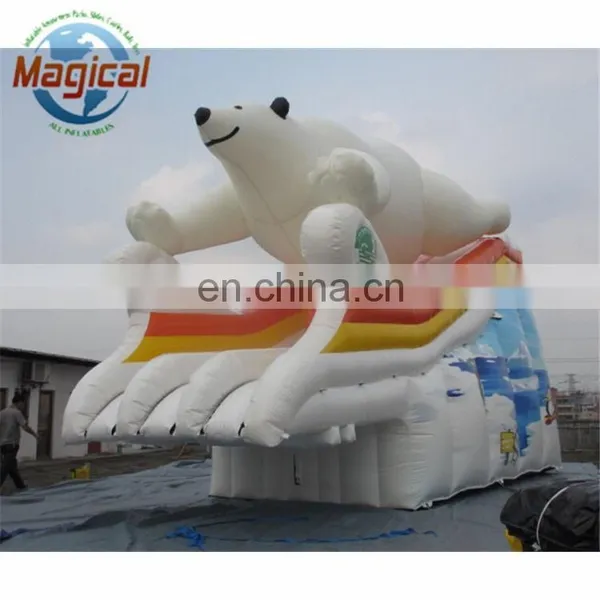 Hot Polar Bear Inflatable Water Slide Inflatable Slide Inflatable Pool Slide photo-4