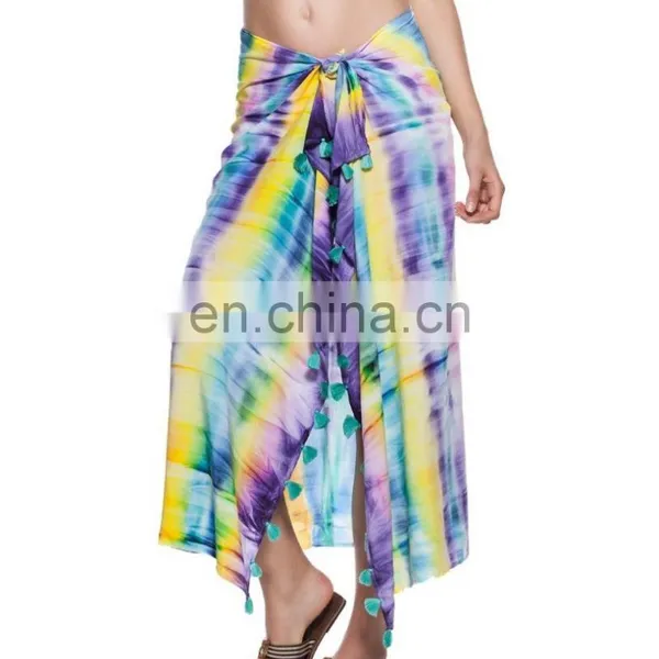 Pareo Pareo Polyester India Pareo Custom Printed Low Price photo-5