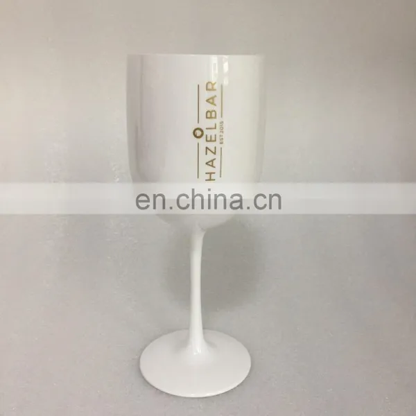 White Acrylic Champagne Glasses For Moet&Chandon photo-3