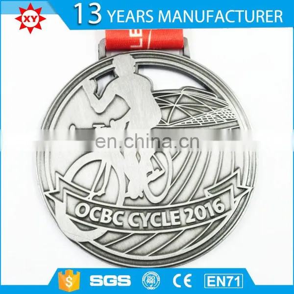 BSCI Factory Supply Cheap Custom Logo Running Award Sport Metal photo-2