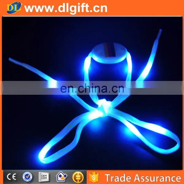 Led Light Up Shoelaces Nylon Material Led Shoelaces Light , Crazy Led Glow Shoelaces photo-4