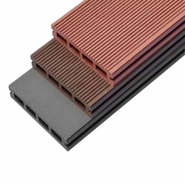 Outdoor WPC Flooring Board Wood Plastic Composite Hollow Decking photo-5