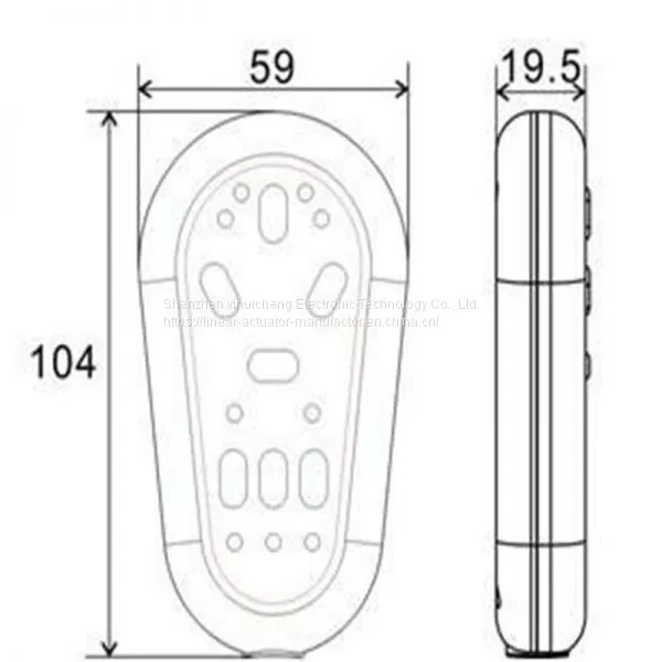 Electric Mobile Beauty Bed Linear Actuator Lift Power Recliner Chair Fixing Part Heated Massage Sofa Lounge Remote Control 24V photo-4