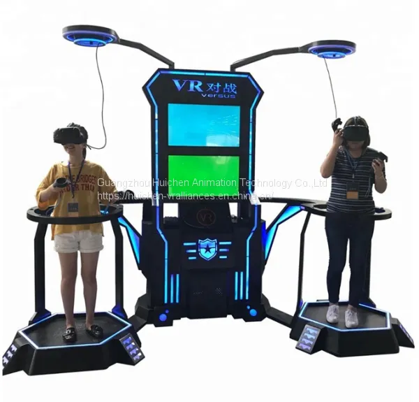 Multiplayer Stand-up 9d VR Shooting Battle Platform Virtual Reality Hunting Arcade Game Machine Simulator