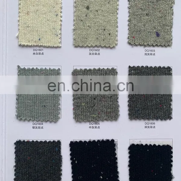 Hot Sale Newest 10% Wool Blend 10% Cotton 25% Nylon 55% Acrylic Nep Yarn photo-3