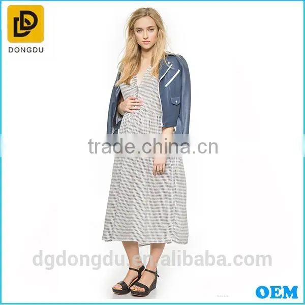 Wholesale Maternity Dress 2016 Plus Size Maxi Dress Summer Long Dress photo-3