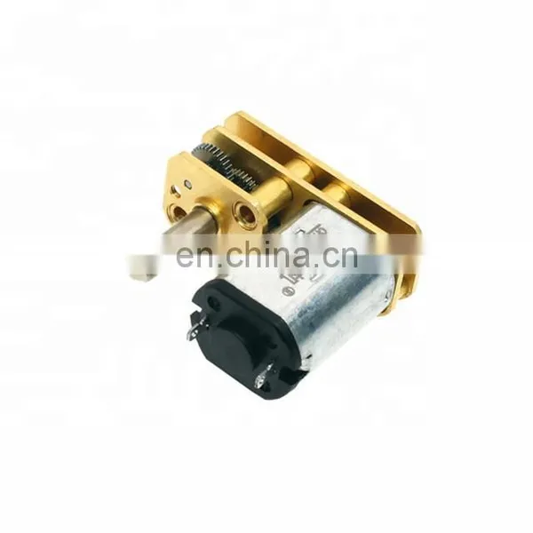 ChiHai Motor CHF-GM1024-N20VA DC Gear Motor N20 Mini Electric Gear Box With Gearwheel 3mm Shaft Diameter photo-3