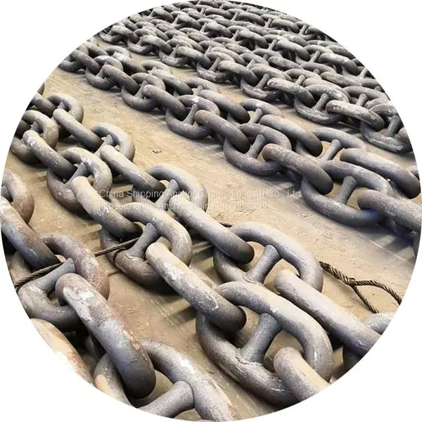 28mm U2, U3 Grade Black Painted Anchor Chains photo-3