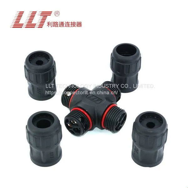 4way 3pin Waterproof Connector 2 3 4Pins 600V 35A IP67 Electric Distribution Led Display Automotive Connector
