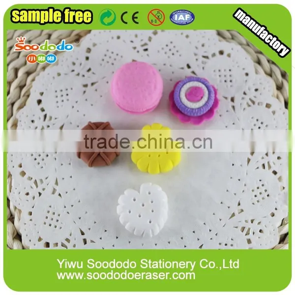 3D Bread Cake Shape Eraser For Kids photo-3