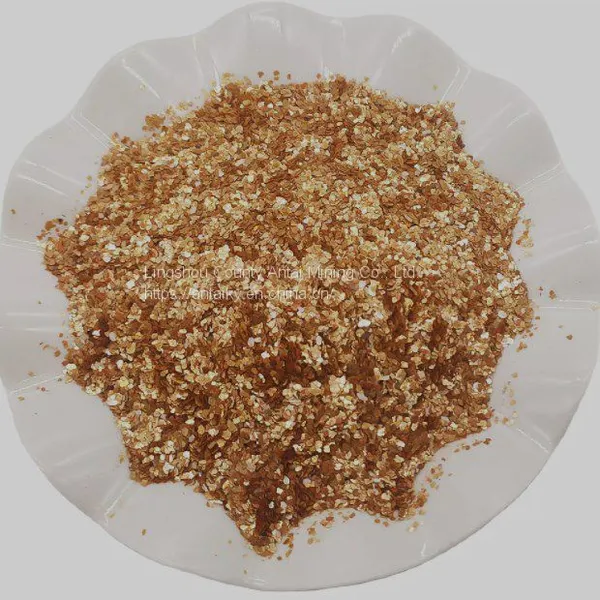 Wholesale China Price Golden Flakes Phlogopite Mica photo-2