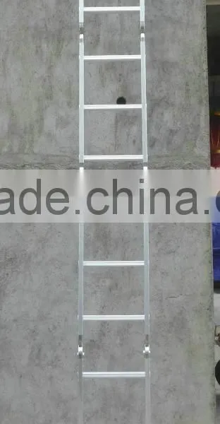 Multi-Purpose Ladder With Utility Shelf and Scaffold Plates photo-5