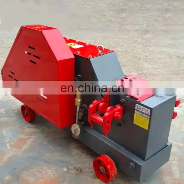Factory Round Bar Cutting Machine Electric Rebar Steel Iron Rod Cutter Manual Rebar Cutter Machine photo-5
