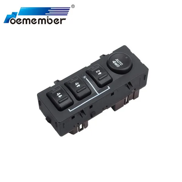 19259313 15136039 Wheel Drive Selector Switch Transfer Case Selector Dash Switch for Cadillac Chevy GMC photo-2