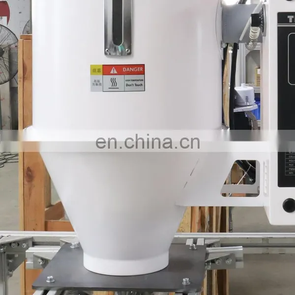 New Design Energy Saving Plastic Hopper Dry Plastic Pellets Dewatering Drying Machine photo-3
