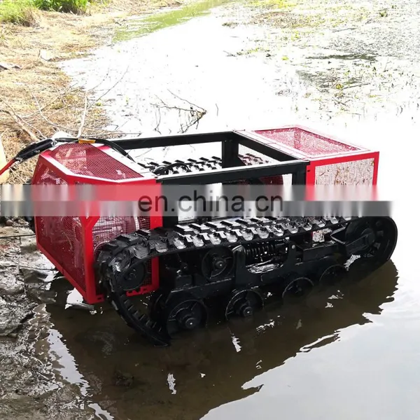 Big Power Provide 380V Generator Supply Rubber Track Robot Platform Tracked Robot Chassis Underwater Robot Chassis photo-4