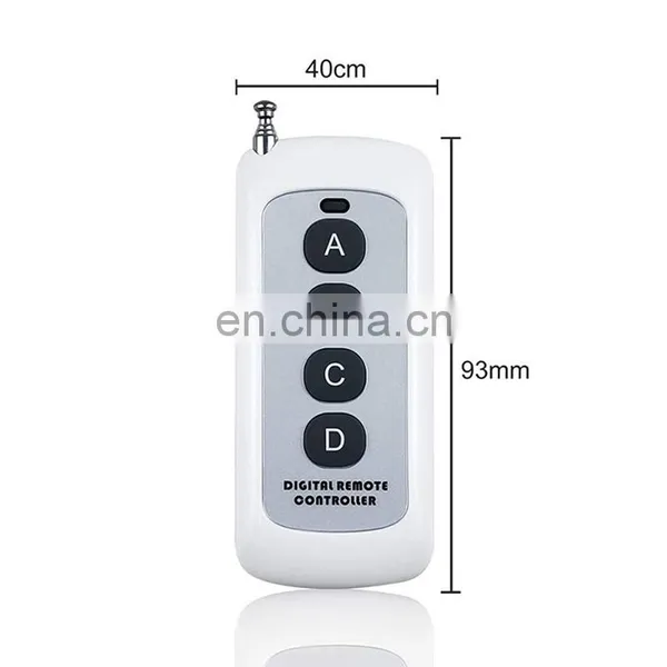 433mhz Remote + Receiver Module Transmitter and Module Receiver Rf Remote Control Module Kit photo-2