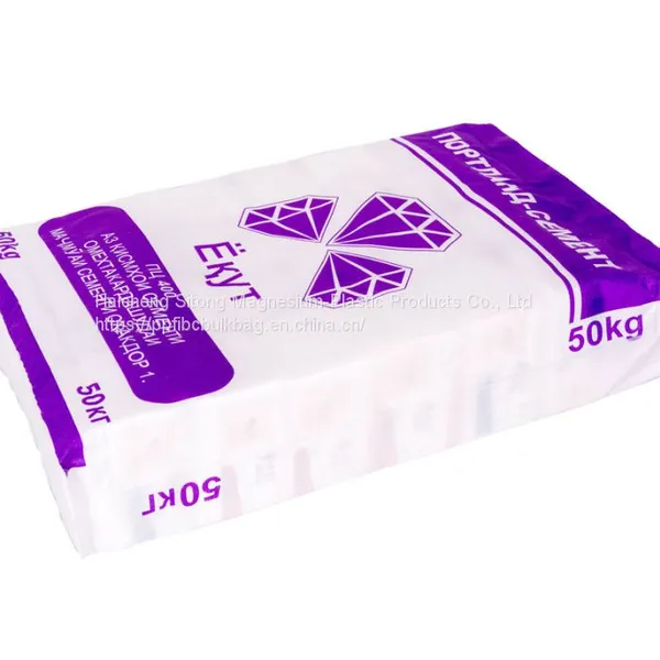 Dry gypsum and dry cement 40Kg Empty valve bag Render Block Bottom Factory Direct Sale