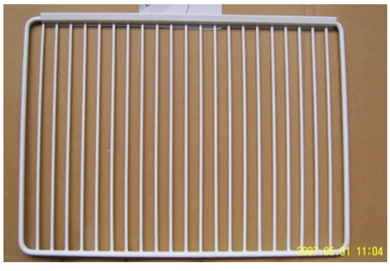 PVC Coating Steel Wire PE Coating Refrigerator Storage Shelf Tube Steel Pipe