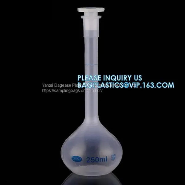 Chemistry Laboratory 10ml 50ml 100ml 250ml 500ml 1000ml PP Plastic Volumetric Flasks, Lab Use 10ml 50ml 100ml 250ml 500ml 1000ml Plastic Volumetric Measuring Flask photo-2