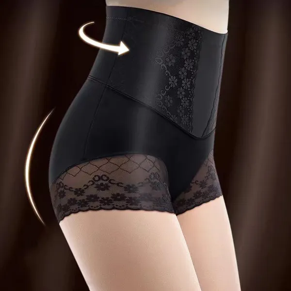 Factory Sale Boyshort Underwear for Women Women's Comfortable Lace Stretch Hipster Underwear photo-4