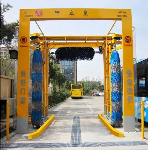 Channel Type Three Brush Car Washing Machine photo-2