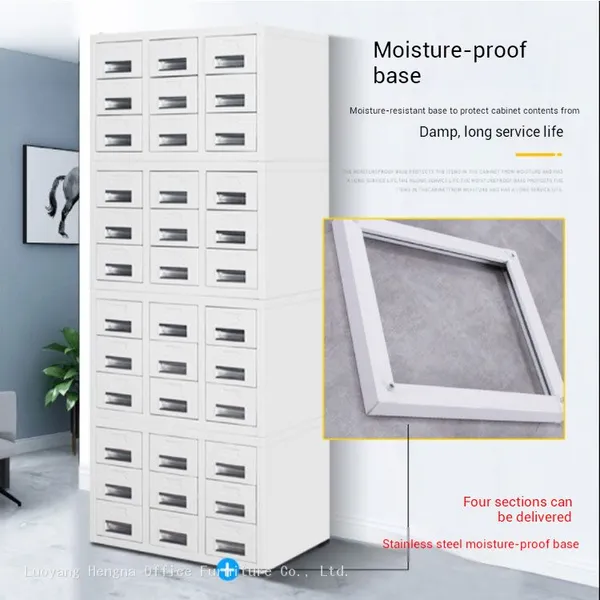 Fireproof Chemical Steel Paraffin Storage Cabinet With Lock and Adjustable Drawers for Laboratories photo-2