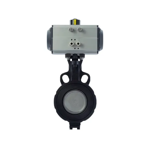 Manufacturer Direct Sales Pneumatic Double Eccentric Butterfly Valve With Clamp Butterfly Valve photo-4