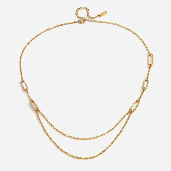 Custom Stainless Steel Necklace With 18K Gold PVD - Quick Sampling & Low MOQ photo-2