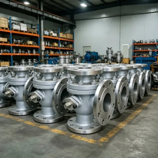 DN65 Marine DIN Flanged 3-Way Ball Valve for Fuel Oil Transfer Systems photo-3