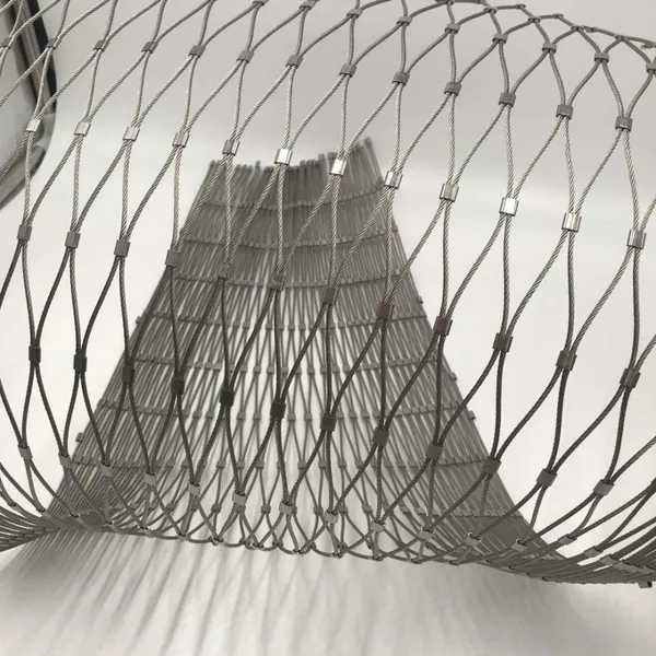 304, 316, 316L Stainless Steel Wire Rope Mesh, Suitable for Zoo Birds/parrots/tigers photo-3