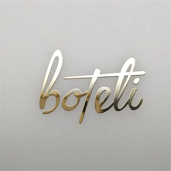 Metal Logo Transfer Label UV Sticker Custom Logo Waterproof UV Transfer Sticker photo-3