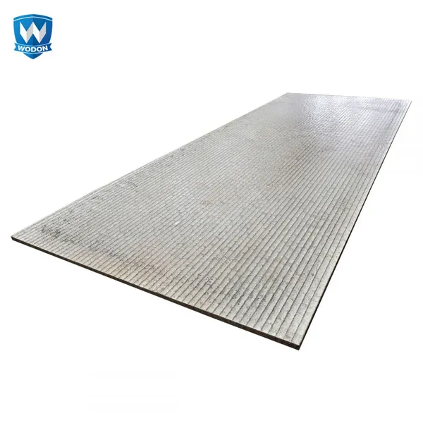 Multi Thickness Combination Submerged Arc Welding CCO Plate Chromium Carbide Overlay Wear Liner
