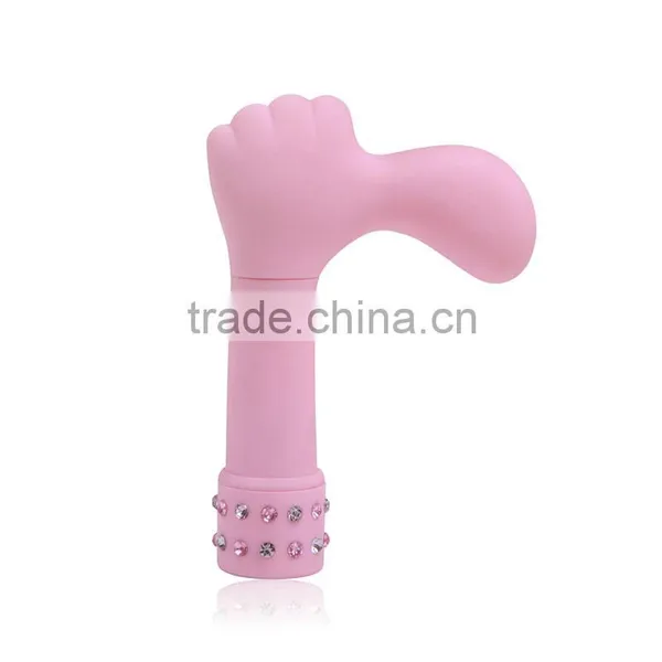 Electric High Power Industrial AV Heated Ladies Handy Sex Vibrator photo-2