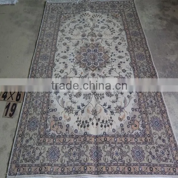 2015 Handmade Green and Grey Colour Chinese Knot Braid Carpets and Rugs for Living Room photo-2