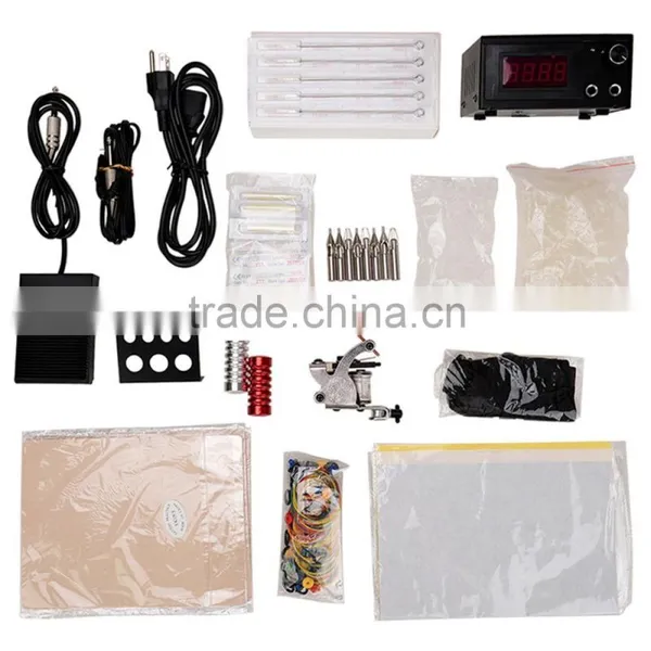 Hot Sale Professional Tattoo Machine Power Supply Gift Kit Accessories T01 Permanent Makeup Kit