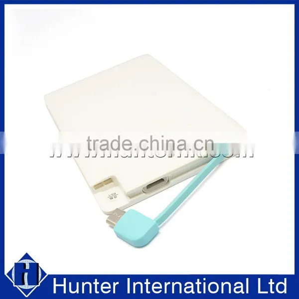 Luxury Promotional 2500 Mah Slim Power Bank photo-3
