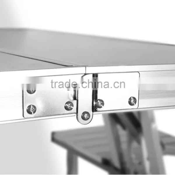 Suitcase Folding Picnic Table Custom-made Lightweight Aluminum Folding Table photo-5