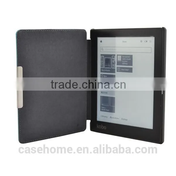 Folio Leather Ebook Case Cover Hard Shell, 6 Inch AURA H2O Case For Kobo photo-6
