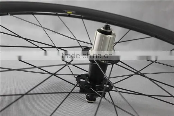 Carbon Wheels 3K-matt Road Bike Wheelset Powerway M71 Hubs Bike Wheels 50-TL photo-6