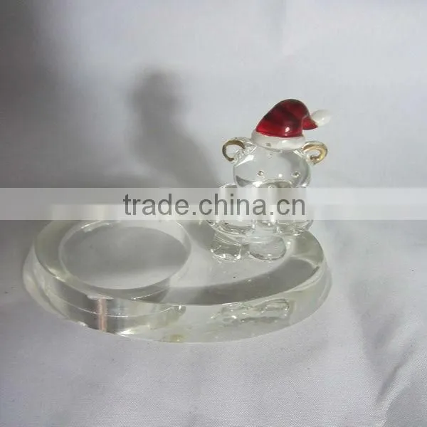 Bear Shaped Crystal Candle Holders,crystal Candle Holder