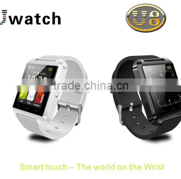 Smart Watch U8 Bluetooth Altimeter Anti-lost 1.5 Inch Wrist Watch U Watch For Smartphones IPhone Android Samsung HTC Cell PhoneS photo-5