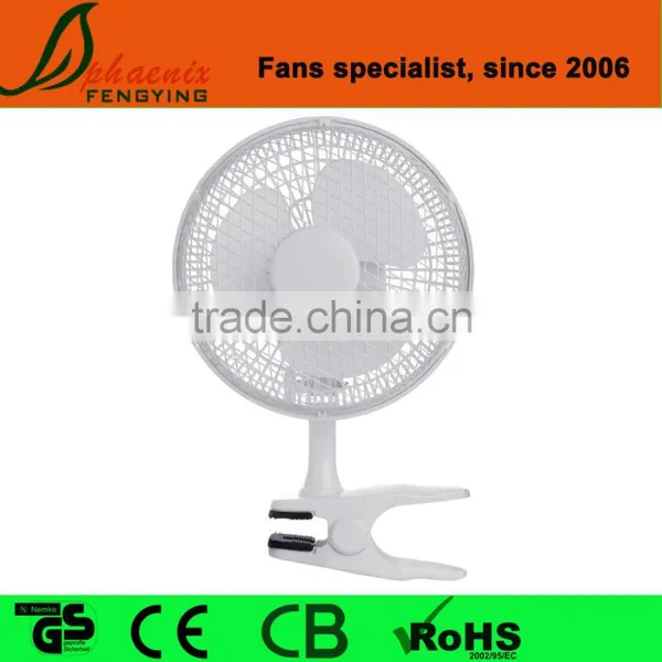 AC 220V GS/CE Greenhouse 6 Inch Clip Fan