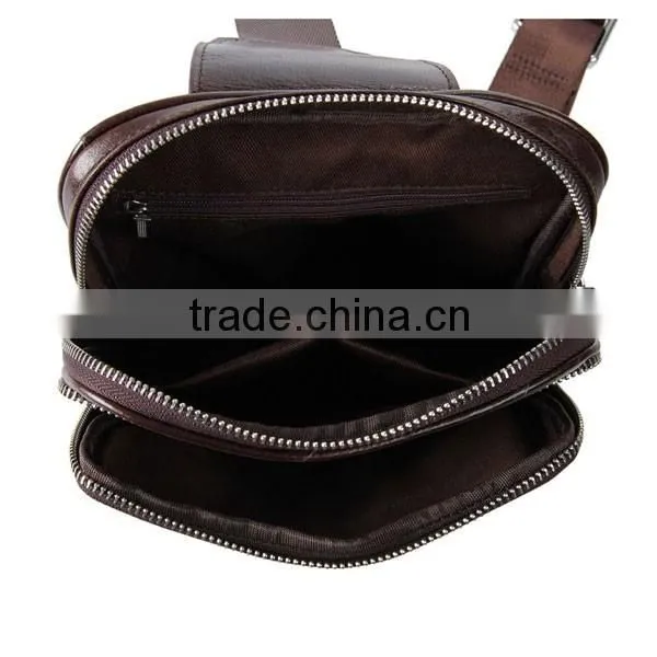 2015 Genuine Leather Mens Shoulder Bags Waist Bags photo-6
