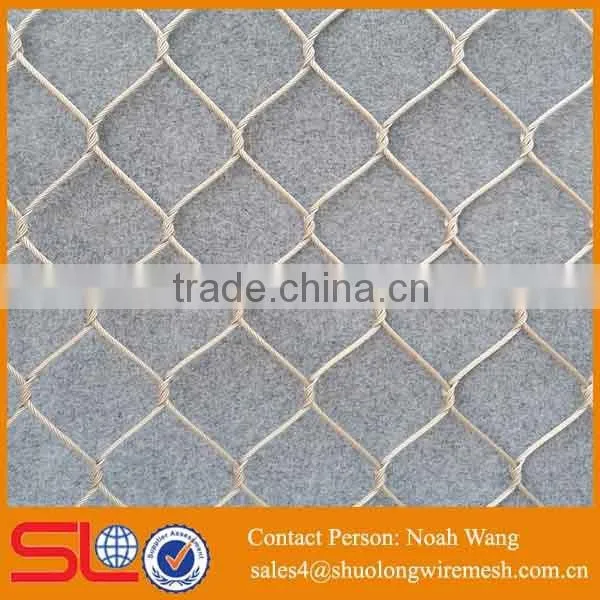 High Quality Good Price Stainless Steel Wire Rope Mesh Net photo-3