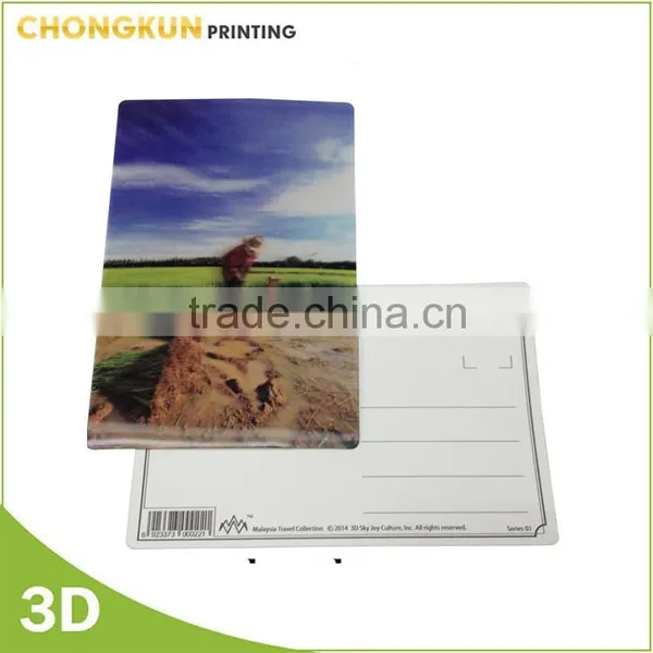 Factory Supply Cheap Souvenir Items 3D Postcard Printing photo-4