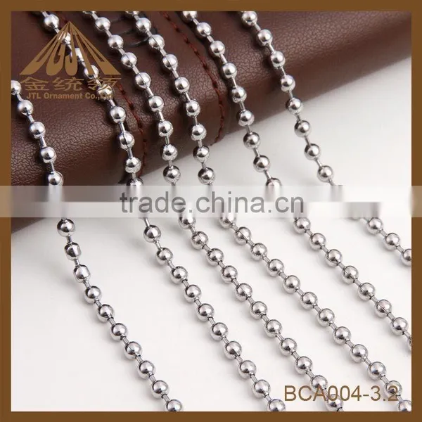 High Quality Fashion Iron Necklace 3.2mm Ball Chain photo-3